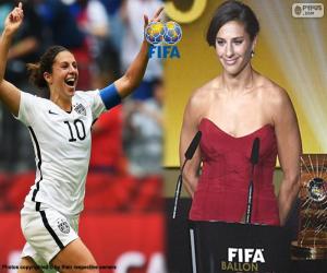 пазл 2015 году ФИФА женщин в мире игрок